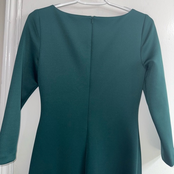 Eliza J Techno Pleated Scuba Trumpet Gown size 2 - Picture 12 of 12